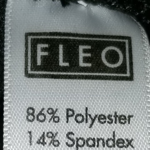 FLEO Track Joggers in Gray and Black - Picture 6 of 7